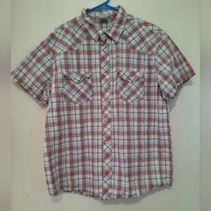 Old Navy Button Down Short Sleeve Shirt (Men's XL)